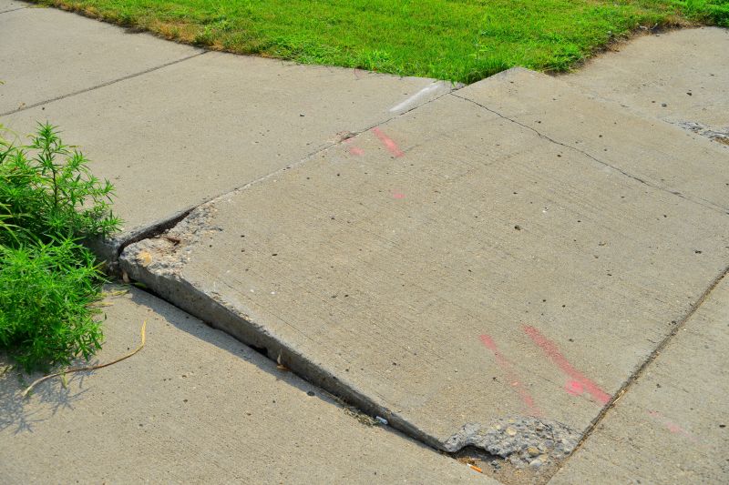 Concrete Sidewalk Crack Repair